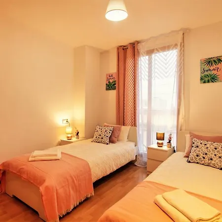アパート Penthouse Duplex In A 4 Floors Spanish House -8 Min To Center By Metro *